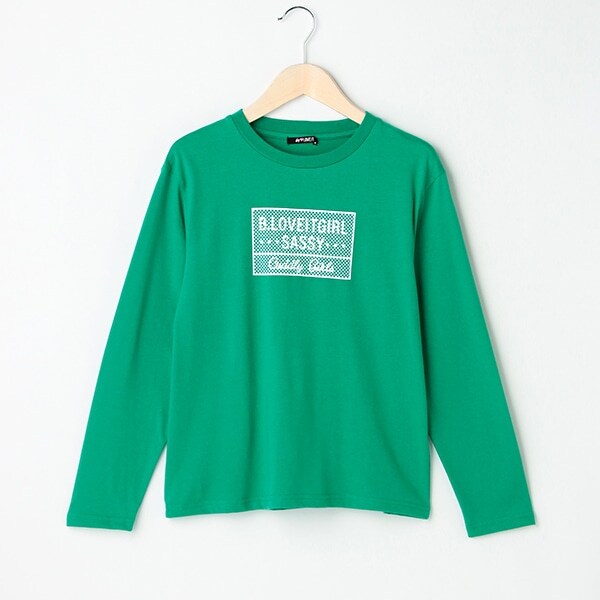 【WEB限定】オーガンパッチプリント長袖Tシャツ