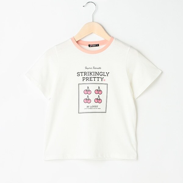 【WEB限定】リンガーチェリー半袖Tシャツ