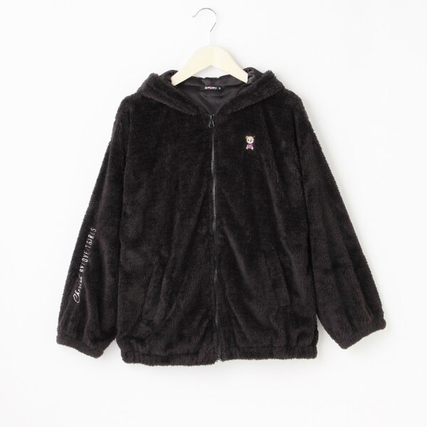 クマ耳ファーパーカー