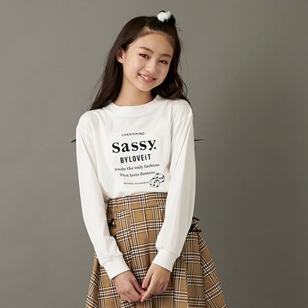 Sassyクッキー長袖Tシャツ