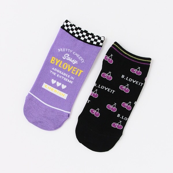 2Pスニーカーソックス【日本製】