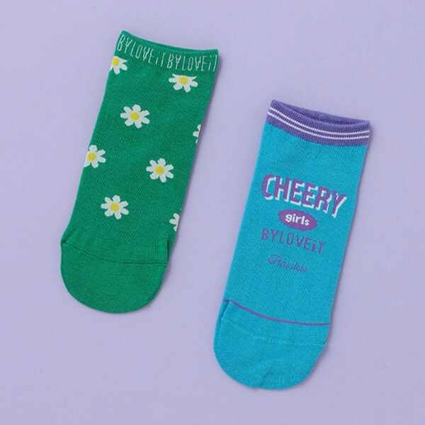 2Pスニーカーソックス【日本製】