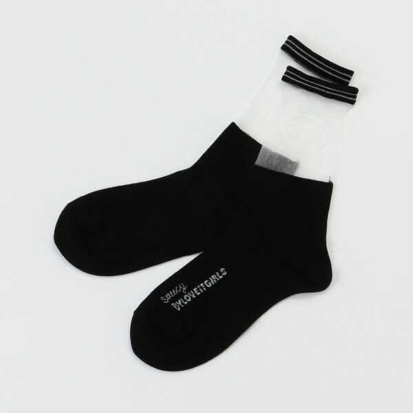 シアークルー丈ソックス【日本製】