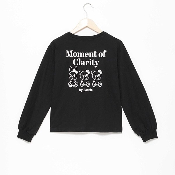 ラビ子バックプリント長袖Tシャツ