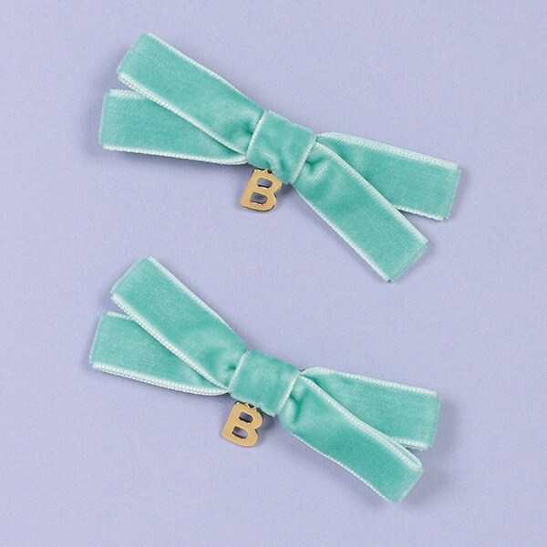 ベルベットリボンクリップ2個セット【日本製】