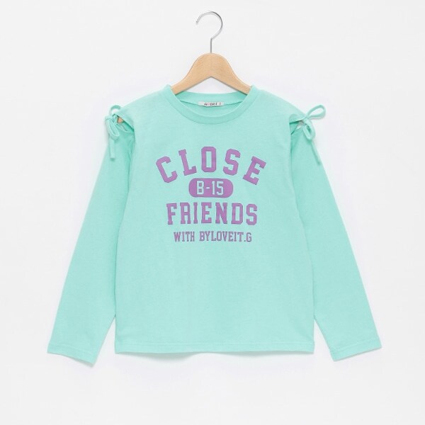 【WEB限定】肩あき長袖Tシャツ