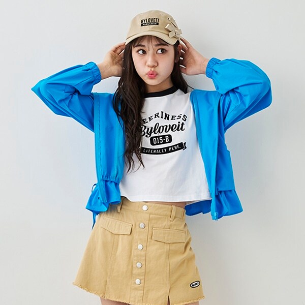 ふんわりシルエットブルゾン