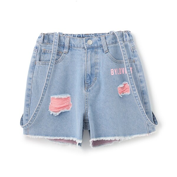 ダメージショートパンツ