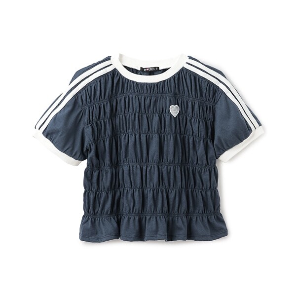 【大好評につき再入荷】シャーリングTシャツ