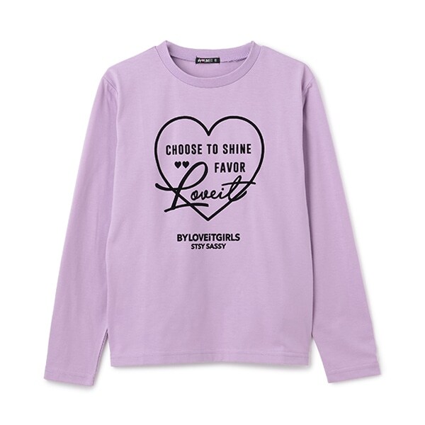 ハートロングTシャツ