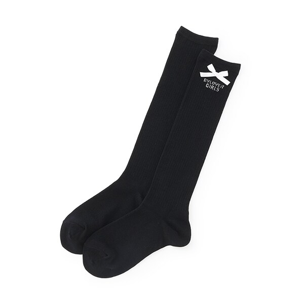 リボンつきハイソックス