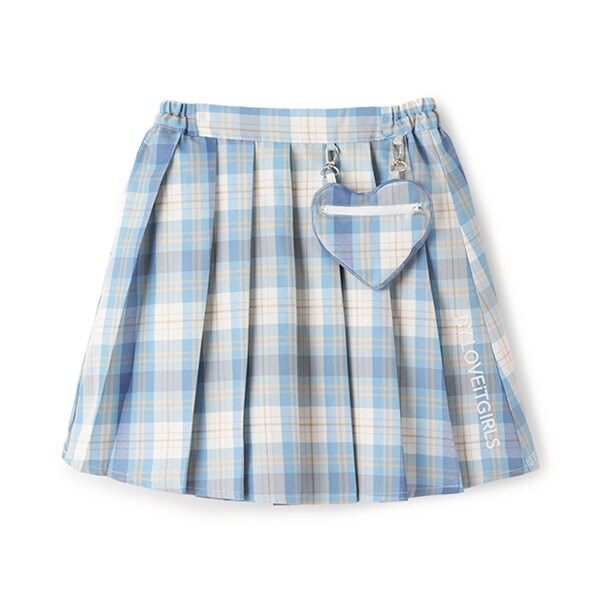 【ニコ☆プチ掲載】ハートポシェットスカート