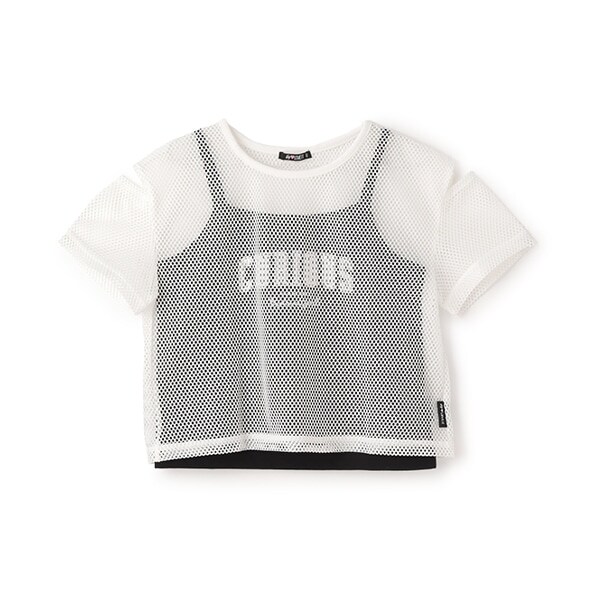 【ニコ☆プチ掲載】メッシュTキャミセット