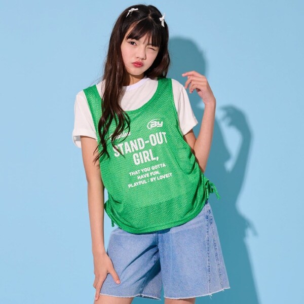 メッシュロングTシャツセット