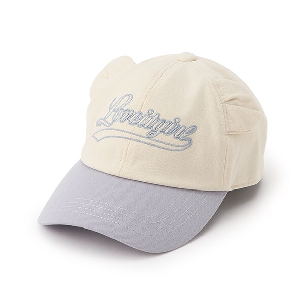 【ニコ☆プチ掲載】バイカラーツイルキャップ