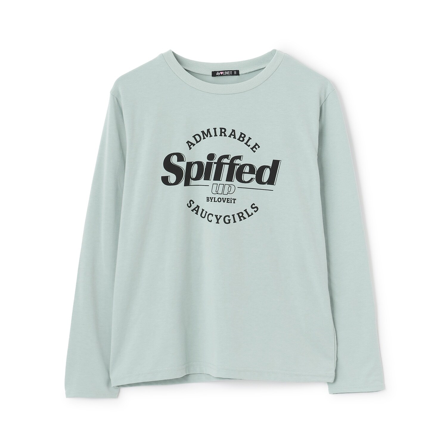 長袖ロゴTシャツ