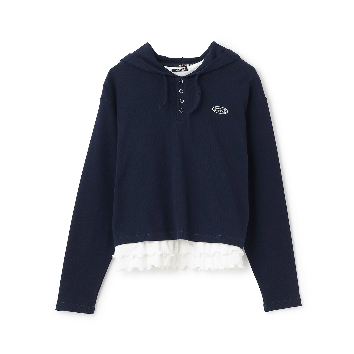 フリルタンクつきプルオーバー