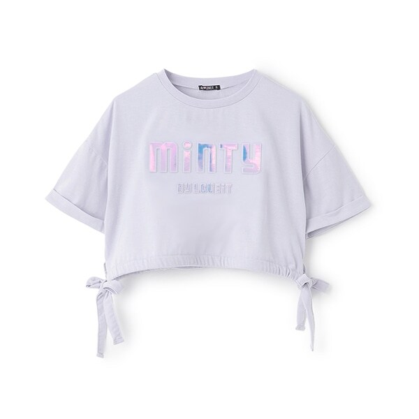 【Cuugal8月号掲載】【接触冷感】エンボスドロストTシャツ