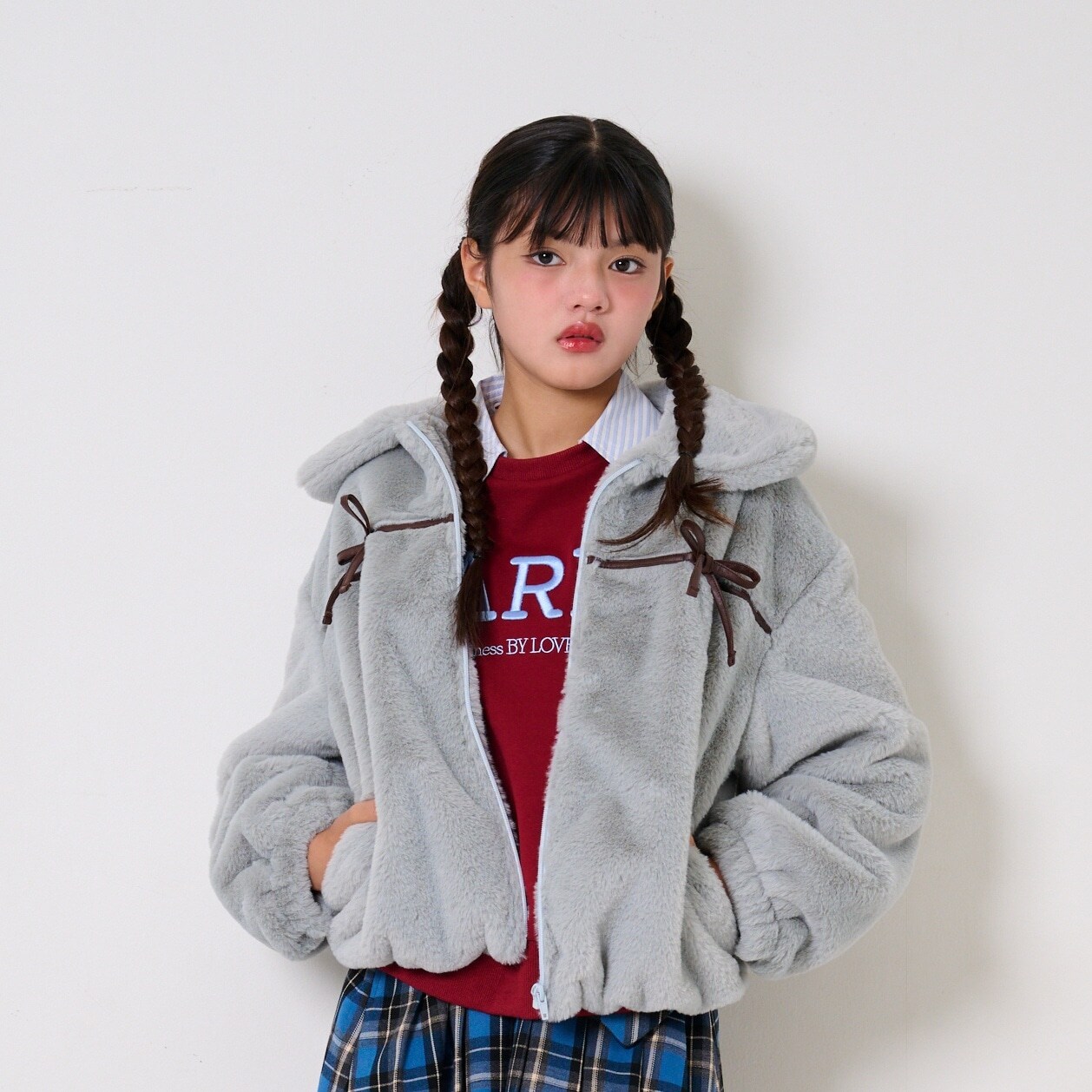 リボンファーブルゾン