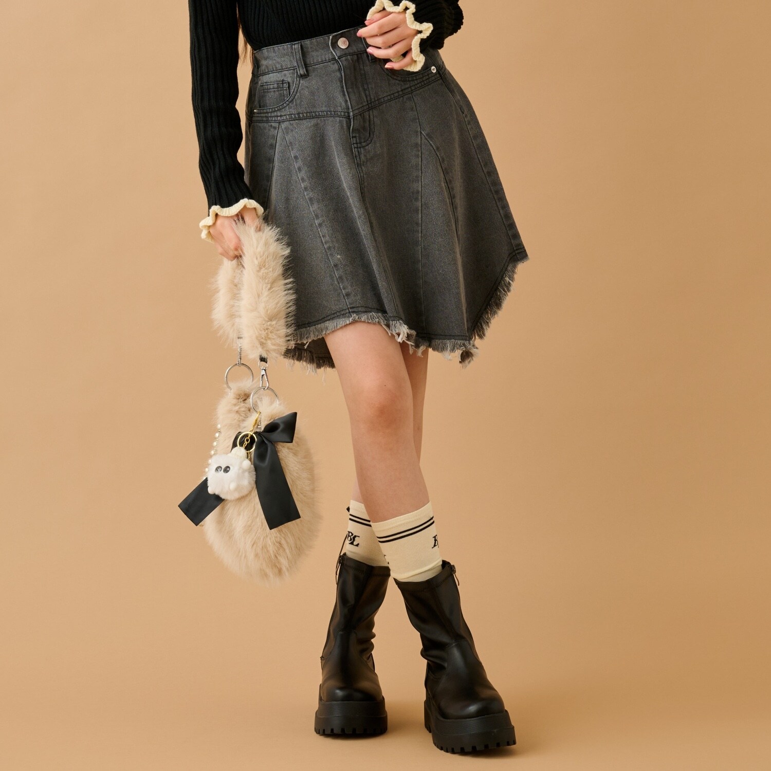 ヘムポイントヴィンテージスカート