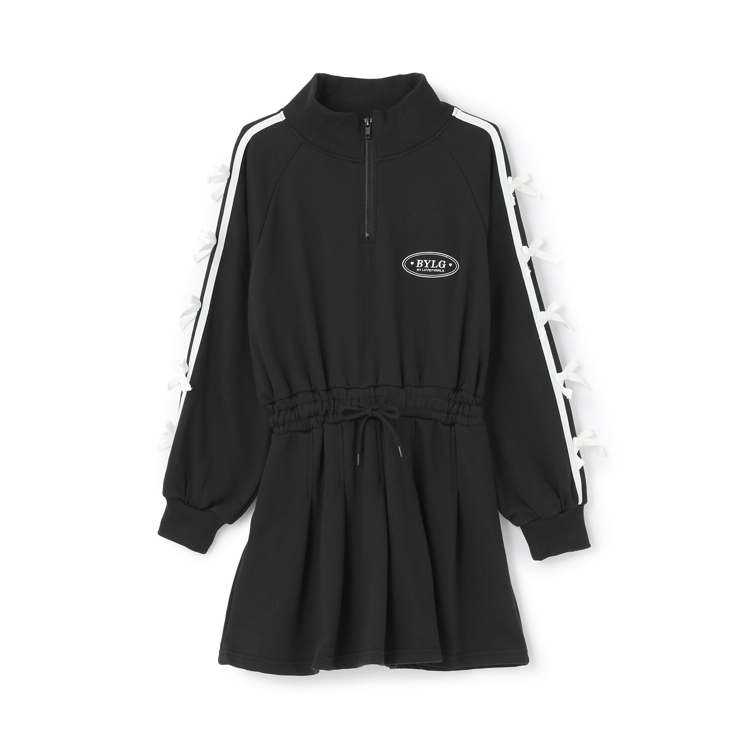 袖リボンワンピース