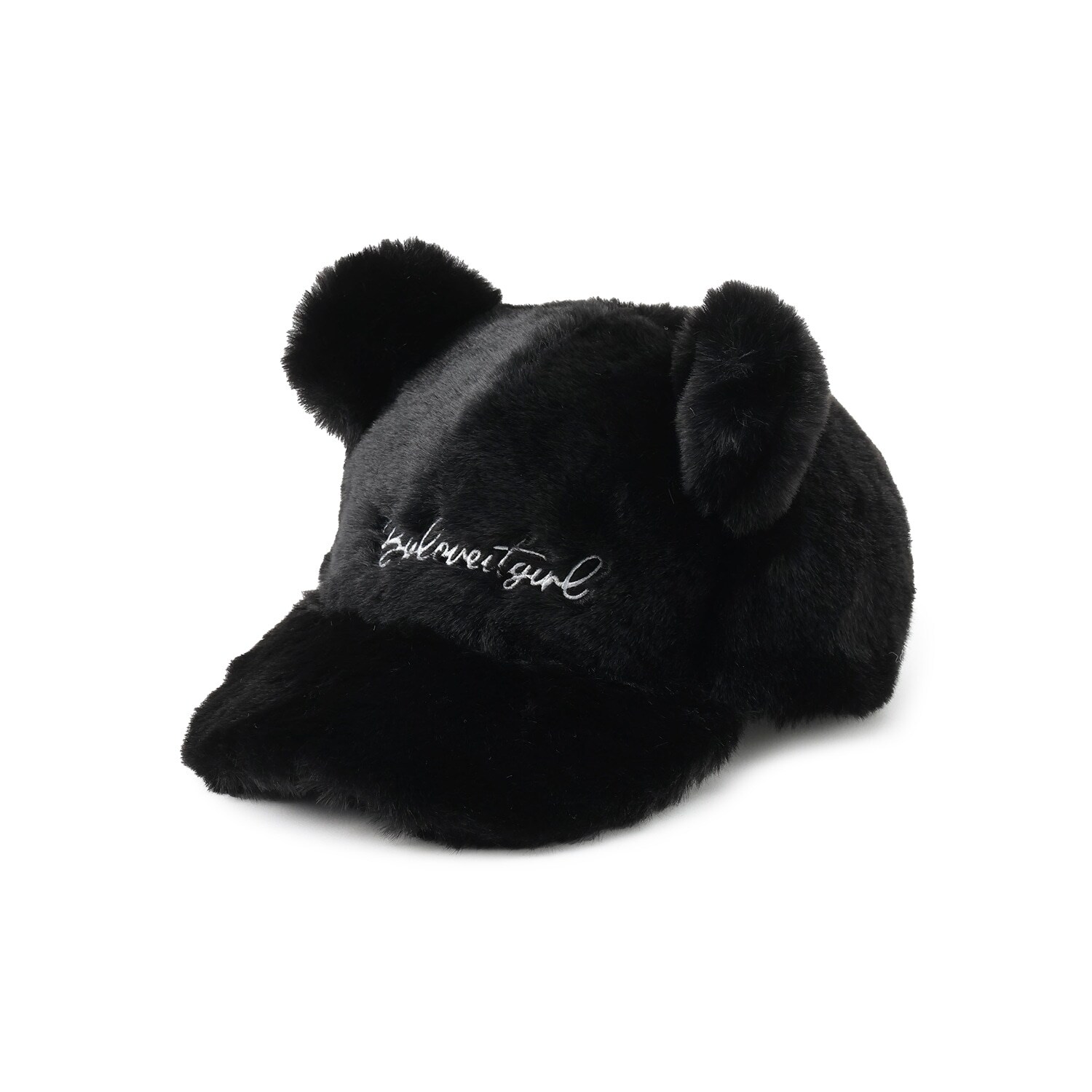 耳つきファーキャップ