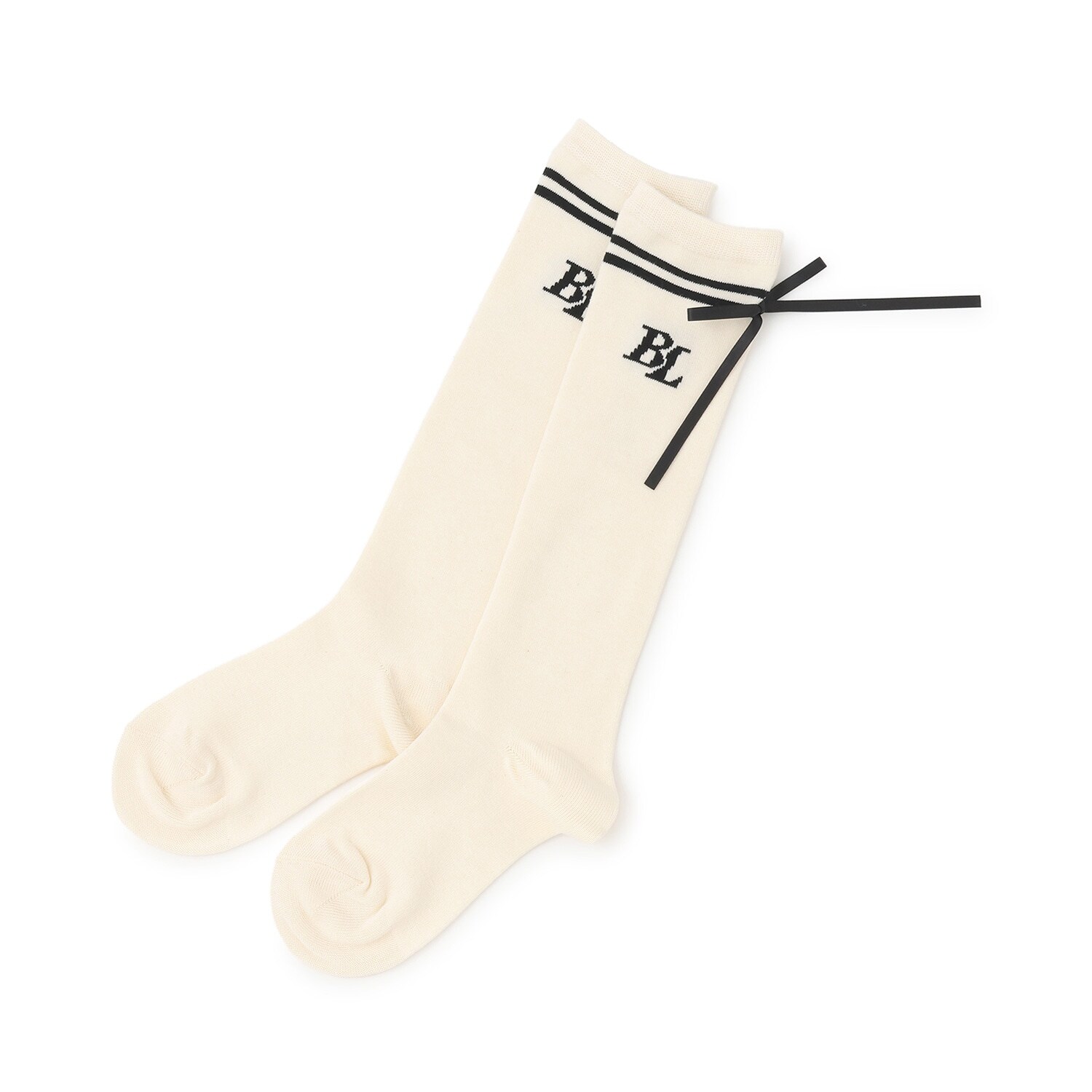 リボンハイソックス