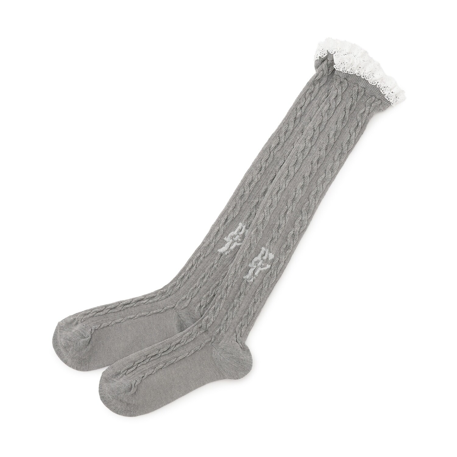 フリルニーハイソックス