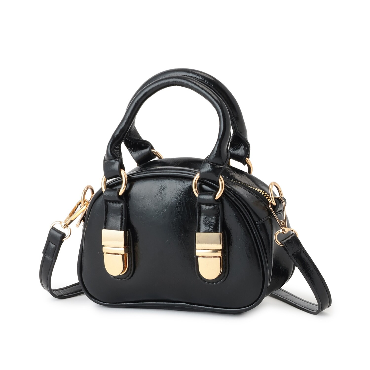 ボストン型ショルダーバッグ