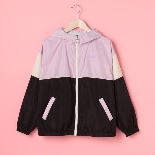 【撥水】 ポケッタブル配色切り替えブルゾン