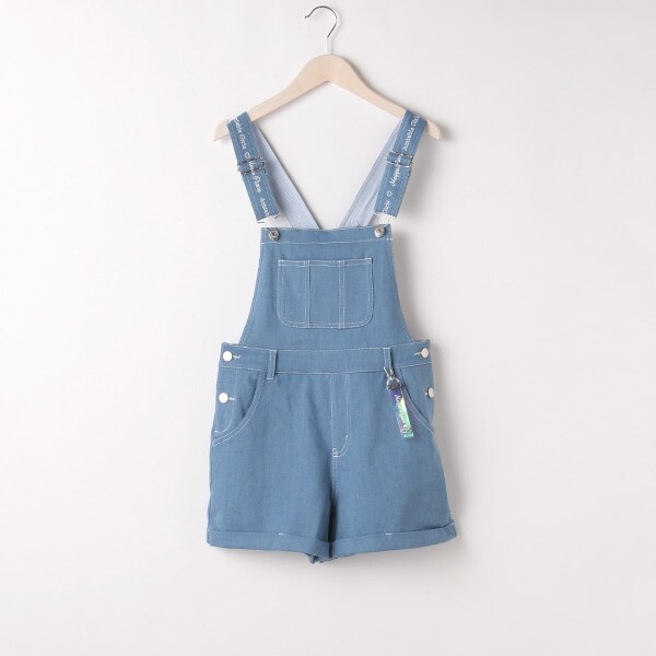 【リピート】【直営店で取り扱い無し】サロペットショートパンツ