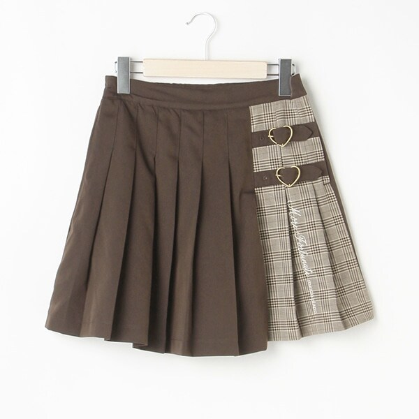 【人気商品再入荷】【直営店で取り扱い無し】ハートバックルプリーツスカパン