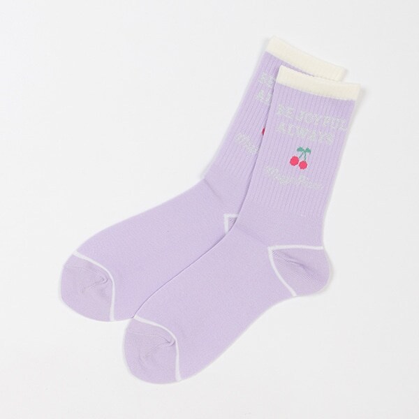 【人気商品再入荷】【直営店で取り扱い無し】チェリーカレッジクルーソックス【日本製】