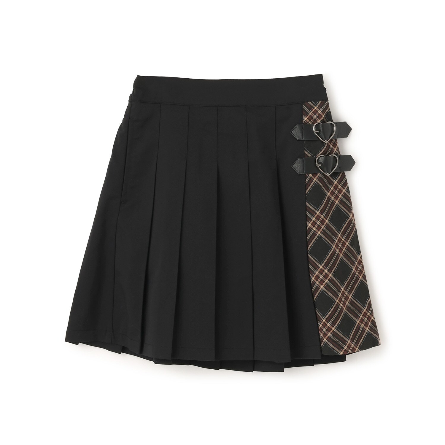 【人気商品再入荷】【直営店で取り扱い無し】ハートバックルプリーツスカパン