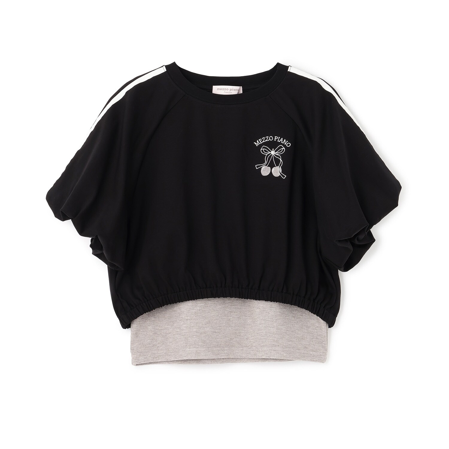 【人気商品再入荷】【直営店で取り扱い無し】サイドラインバルーン袖Tシャツ＆タンクトップセット