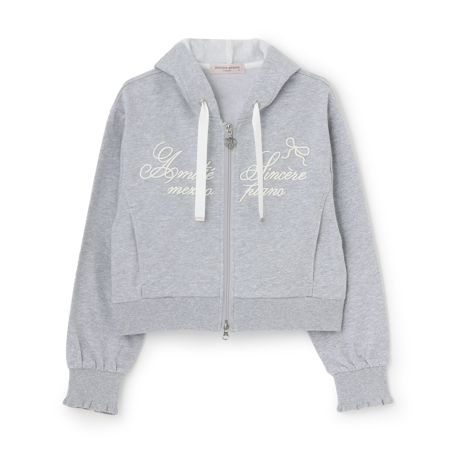 【人気商品再入荷】【直営店で取り扱い無し】【抗菌・消臭（汗臭）】ショート丈Wジップパーカ