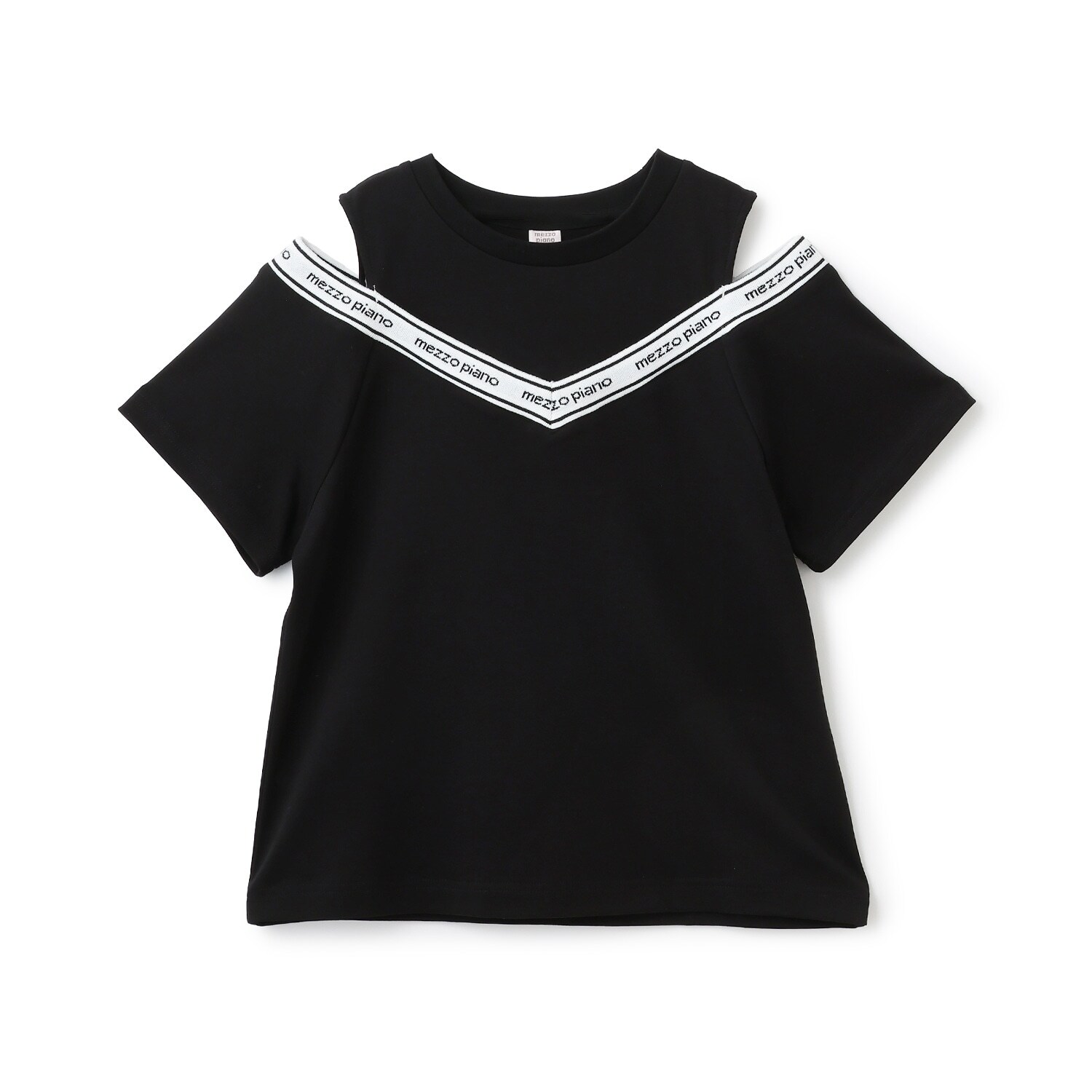 【人気商品再入荷】【直営店で取り扱い無し】肩あきリブTシャツ