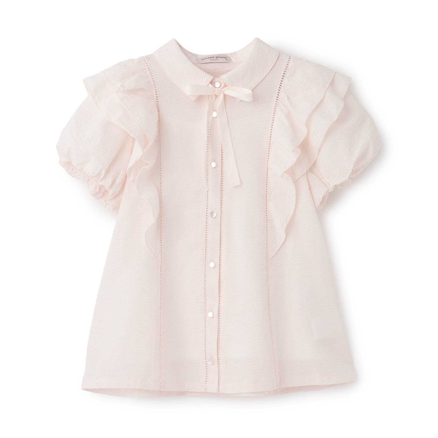 【人気商品再入荷】【直営店で取り扱い無し】Wフリルブラウス