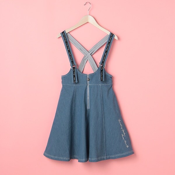 星ジップジャンパースカート