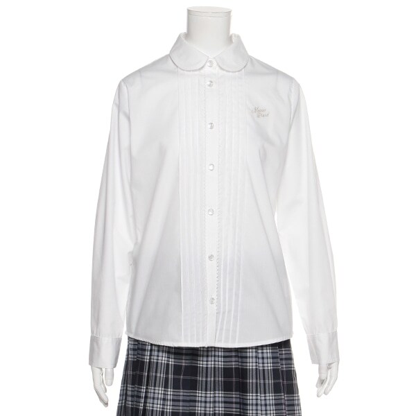 ピンタックブラウス