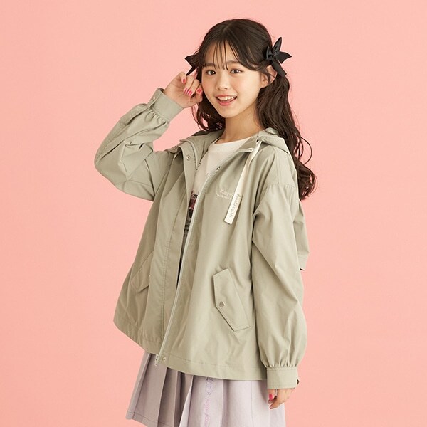 ミルキーカラーマウンテンパーカ