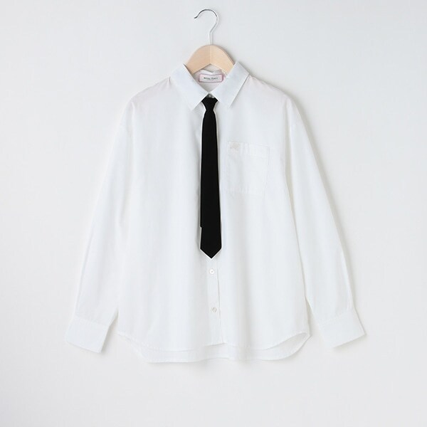 タイつきシャツ