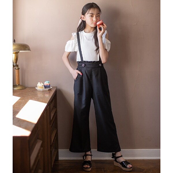 つりつきワイドパンツ