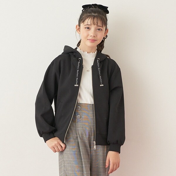 スフレタッチZIPパーカ