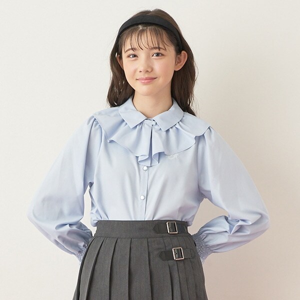 マルチWAYケープつきボウタイブラウス