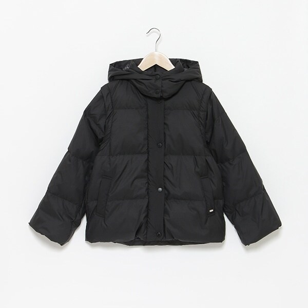 【撥水】リサイクルダウン マルチWAYブルゾン