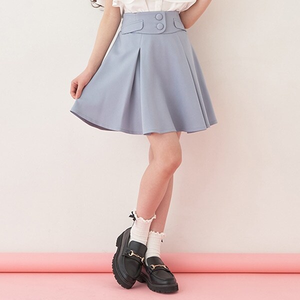 ハイウエストフレアスカパン