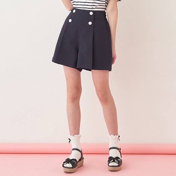 パールボタンマリンショーパン