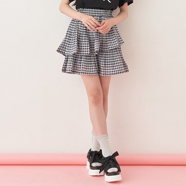 ランダムプリーツキュロット