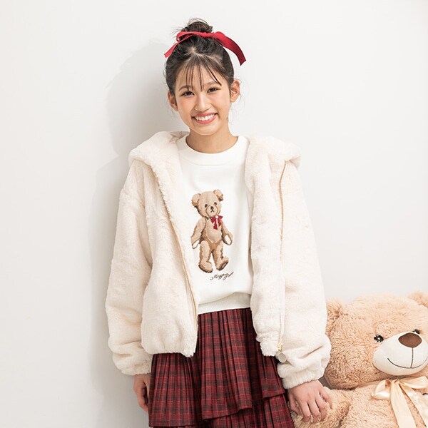 ふわふわファーブルゾン